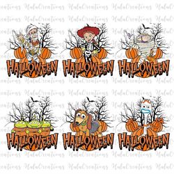 halloween toy bundle png, trick or treat png, spooky vibes png, holiday season png, png files for sublimation