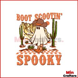 boot scootin spooky cowboy ghost svg graphic design file