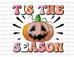 tis the season halloween png, spooky season png, funny cute ghost png, halloween sublimation