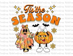 tis the season halloween png, spooky season png, funny cute ghost png, halloween sublimation, png file for cricut