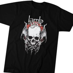 lamb of god winged skull halloween t-shirt