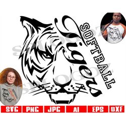 tigers softball svg, tiger softball svg , tiger svg, tigers svg, sports jersey, cricut or silhouette, school spirit svg,