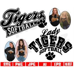 tigers softball svg, tiger softball svg, tigers svg, tiger svg, tigers mascot svg, tigers softball png, school spirit sv