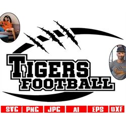 tigers football svg tiger football svg tigers football png tigers svg tiger svg tigers logo svg cricut svg tiger cricut