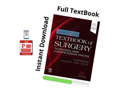 full pdf - sabiston textbook of surgery: the biological basis of modern surgical practice - instant download