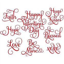 valentine embroidery designs, machine embroidery, happy valentine's day, be mine, 8 designs, digital download, 4x4, 5x7,