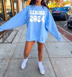 senior 2024 sweatshirt, 2024 graduate, class of 2024 t-shirt, graduation gift 2024, college senior, high school senior,