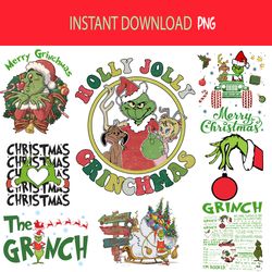 grinch face png bundle, png, cricut, grinch png, christmas png, my day grinch png, grinch face cut file, whoville univer