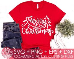 merry christmas svg / merry christmas dxf, christmas svg / svg files, cricut cut files, silhouette cut file