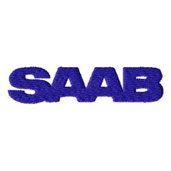 saab logo embroidery design, car design, embroidered shirt, logo design, cars embroidery, digital download