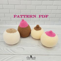 toys breast models amigurumi crochet patterns