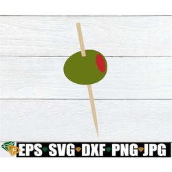 olive on toothpick, olive svg, cocktail svg, dirty martini svg, cocktail clipart, martini clipart, olive clipart, olive