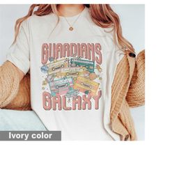 Marvel Guardians of the Galaxy Comfort Color Shirt, Superhero Shirt, Vintage Avengers Team T-Shirt, Star Lord Tee, Disne