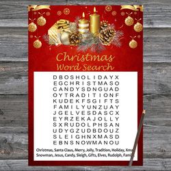 christmas party games,christmas word search game printable,gold christmas candles christmas trivia game cards