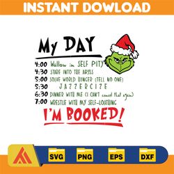 grinch svg, grinch christmas svg, grinch face svg, grinch hand svg, clipart cricut vector cut file, instant download (33