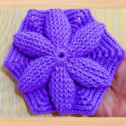 a crochet hexagon motif pdf pattern