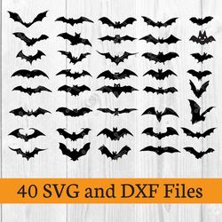 halloween bat bundle svg, halloween bat svg, bat cricut svg, halloween svg, dxf digital file