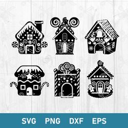 house christmas svg, gingerbread svg, xmas svg, christmas svg, png dxf eps digital file