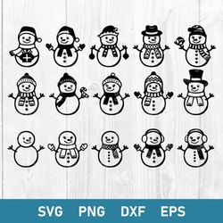 huge snowman bundle svg, snowman water svg, snowman svg, christmas svg, png dxf eps file