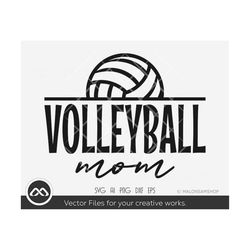 volleyball svg mom - volleyball svg, volleyball mom svg, sports svg, volleyball shirt, volleyball design, digital file