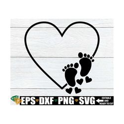 baby feet with hearts svg, baby feet svg, new baby svg png, baby shower clipart, new baby clipart, baby silhouette svg p