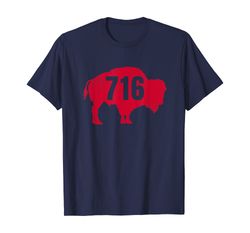 716 area code buffalo new york bflo wny t-shirt