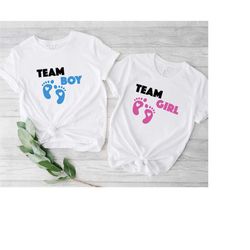 team boy or girl shirt, gender reveal party shirt, gender reveal shirt, gender reveal party, gender reveal tshirt
