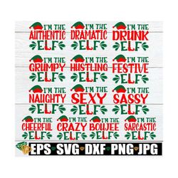 elf friends group, elf family, christmas svg, matching elf family, matching elf friends, matching work family elf, match