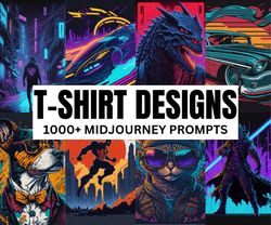 midjourney prompts ai | t-shirt designs | ai art prompts | pod designs | digital art | instant access | copy and paste |