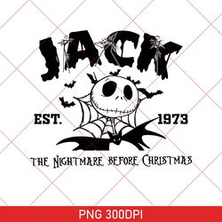 jack est.1973 halloween png, the nightmare before christmas png, vintage disney halloween png, disneyland halloween