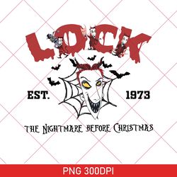 lock est.1973 halloween png, the nightmare before christmas png, vintage disney halloween png, disneyland halloween