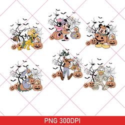 disney halloween skeleton png, disney halloween matching png, disney trippng, mickey minnie and friends, disney family