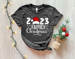 family christmas 2023 shirt, christmas shirt, matching christmas santa shirts, christmas gift, christmas party shirt, ch