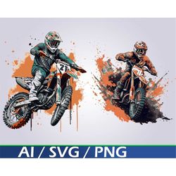 motocross svg digital download, dirt bike png racing motocross clip art for sublimation motocross bundle off road svg