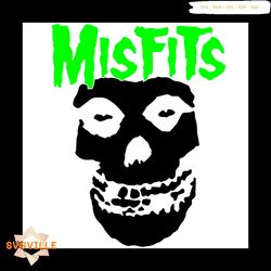misfits legendary american punk rock band stars svg