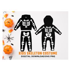 halloween skeleton svg, kids halloween costume svg,kids skeleton costume svg, halloween shirt svg, halloween skeleton sh