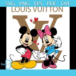 Disney Louis Vuitton Bundle Svg, Brand Svg, Mickey Mouse Svg - Inspire  Uplift