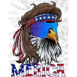 merica eagle mullet with pit vipers