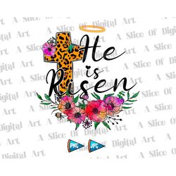 he is risen png jpeg, matthew 28:6 png, christian easter png, holy cross png, easter png, sublimation design download