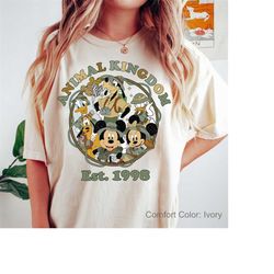 disney animal kingdom est 1998 comfort shirts, walt disney world animal kingdom shirts, animal kingdom family shirts, di