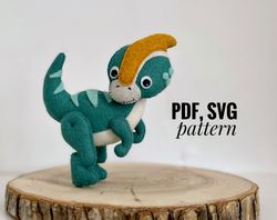 dinosaur  ornaments pattern dinosaur felt pattern pdf