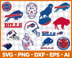 buffalo bills svg , football team svg, cricut, digital download ,team nfl svg 04