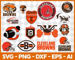 cleveland browns svg , football team svg, cricut, digital download ,team nfl svg 09