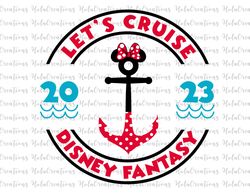 let's cruise 2023 disney fantasy png, cruise vacation png, family trip 2023 png, magical kingdom, cruise family png