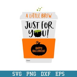 Halloween Pumpkin Spice Coffee Gift Card Svg, Halloween Svg, Png Dxf Eps Digital File