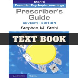 prescriber's guide: antipsychotics: stahl's essential psychopharmacology 6th edition by stephen m. stahl pdf | instant d