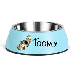 Cartoon Pet Food Bowl personalization of a pet