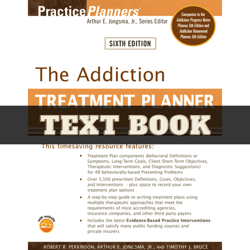 the addiction treatment planner (practiceplanners) 6th edition by robert r. perkinson pdf | instant download