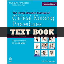the royal marsden manual of clinical nursing procedures 10th edition by sara lister pdf | instant download