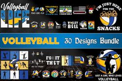 volleyball svg bundle